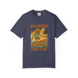 Unisex Halloween Surf T-Shirt, Vintage Surfing Tee