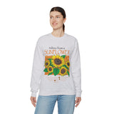 Advice from a Sunflowers Sweatshirt