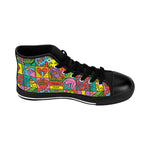 Keith Haring pop art figures,Women's Sneakers