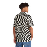 Checkerboard Hawaiian Shirt