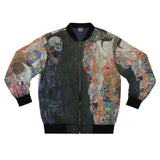 Gustav Klimt Death and Life Bomber Jacket