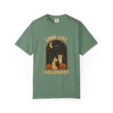 Cute Halloween Cat T-Shirt,Long Live Halloween Tee