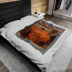 Aesthetic Velveteen Plush Blanket