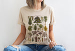 Jardin T-Shirt, Botanical Cottagecore Tee