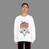 Vintage Floral Ghost Halloween Sweatshirt