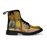 The Kiss Gustav Klimt, Women’s Canvas Boots