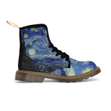 Van Gogh Men's Canvas Boots