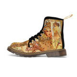 Alphonse Mucha Women’s Canvas Boots