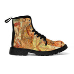 Alphonse Mucha Women’s Canvas Boots