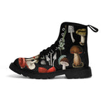 Autumn Mushrooms Women’s Canvas Boots