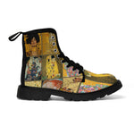 The Kiss Gustav Klimt, Women’s Canvas Boots