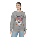 Vintage Floral Ghost Halloween Sweatshirt