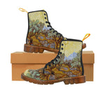 Van Gogh Olive trees Women’s Canvas Boots