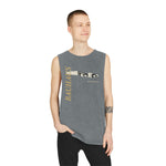 Bauhaus kick in the eye Tank top, Unisex Stonewash Tank Top