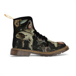 Hieronymus Bosch - The Garden of Earthly Men's Canvas Boots