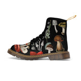 Autumn Mushrooms Women’s Canvas Boots