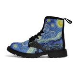 Starry Night Women's Canvas Boots