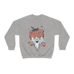 Vintage Floral Ghost Halloween Sweatshirt