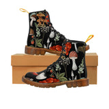 Autumn Mushrooms Women’s Canvas Boots