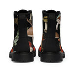 Autumn Mushrooms Women’s Canvas Boots