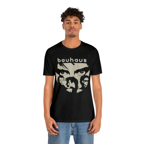 Vintage 80s Bauhaus T-shirt,Unisex Jersey Short Sleeve Tee