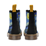 Van Gogh Men's Canvas Boots