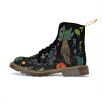 Herbology Plants, Magic Women's Canvas Boots