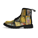 The Kiss Gustav Klimt, Women’s Canvas Boots