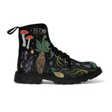 Herbology Plants, Magic Women's Canvas Boots