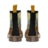 Van Gogh Olive trees Women’s Canvas Boots