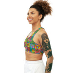 Basquiat Seamless Sports Bra