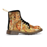 Alphonse Mucha Women’s Canvas Boots